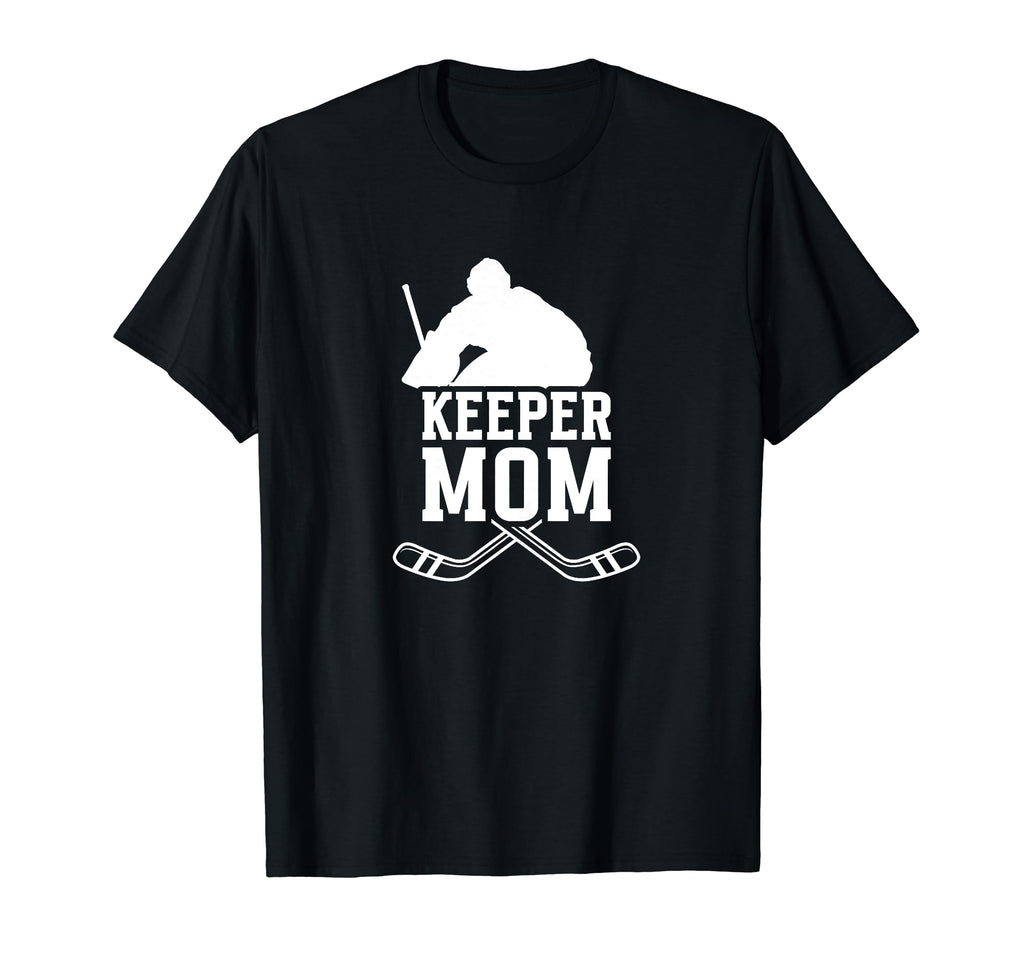 Ice Hockey Keeper Mom Ice Hockey T-Shirt - Minimalist Print for Adults - T-Shirt, Sweatshirt, Hoodie