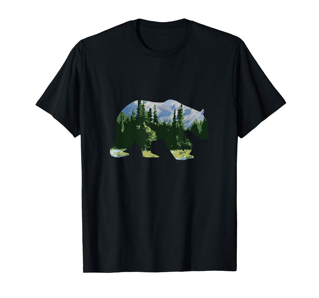 Preserve Protect National Park Bear T-Shirt - Custom Art Print Men Women - T-Shirt, Sweatshirt, Hoodie