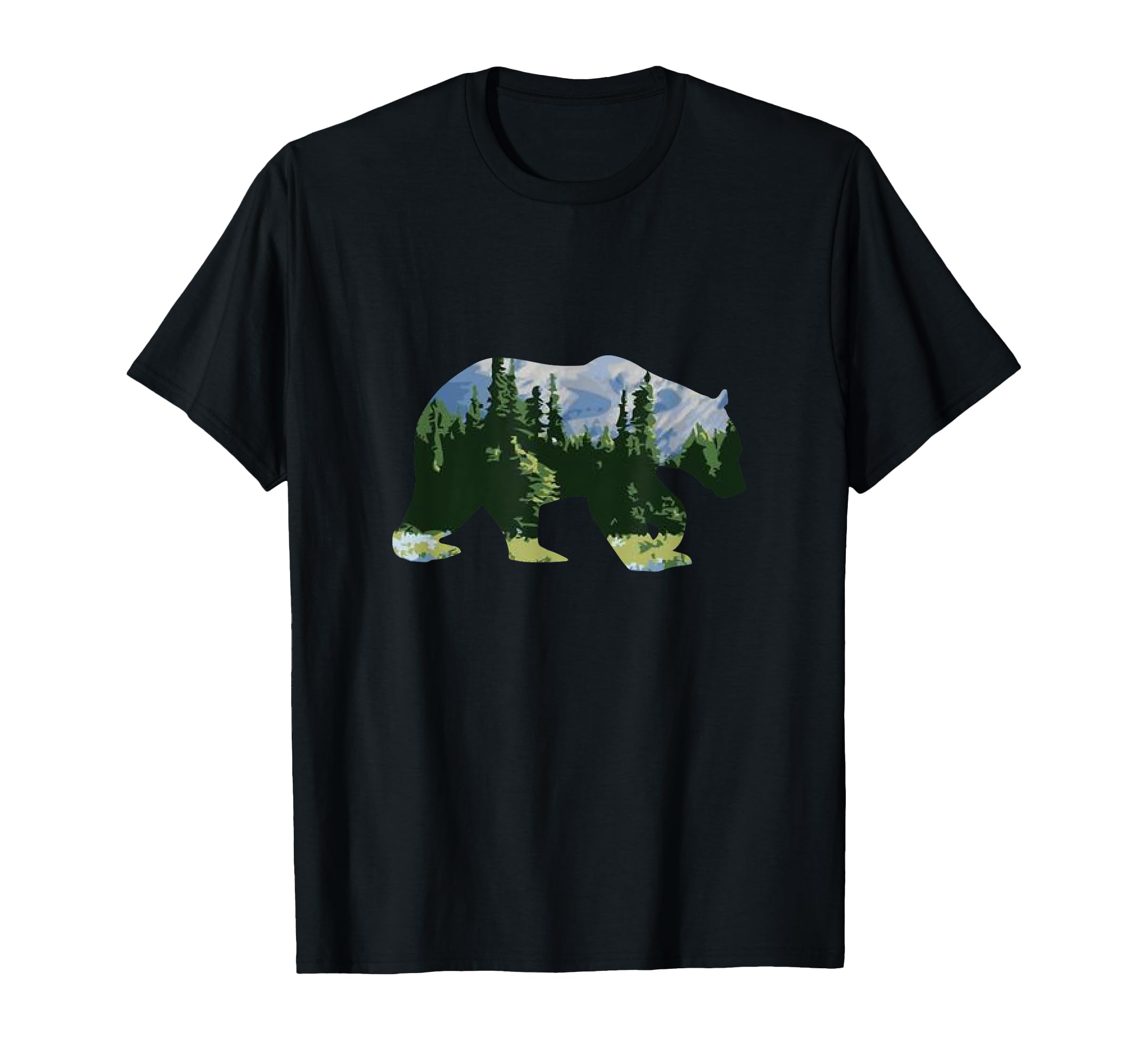 Preserve Protect National Park Bear T-Shirt - Custom Art Print Men Women - T-Shirt, Sweatshirt, Hoodie