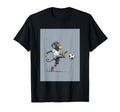 Monkey Playing Soccer Portrait T-Shirt - Unique Graphic Men Women - T-Shirt, Sweatshirt, Hoodie
