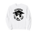 Soccer Senior Final Half Sweatshirt - Casual Everyday Wear Unisex - T-Shirt, Sweatshirt, Hoodie