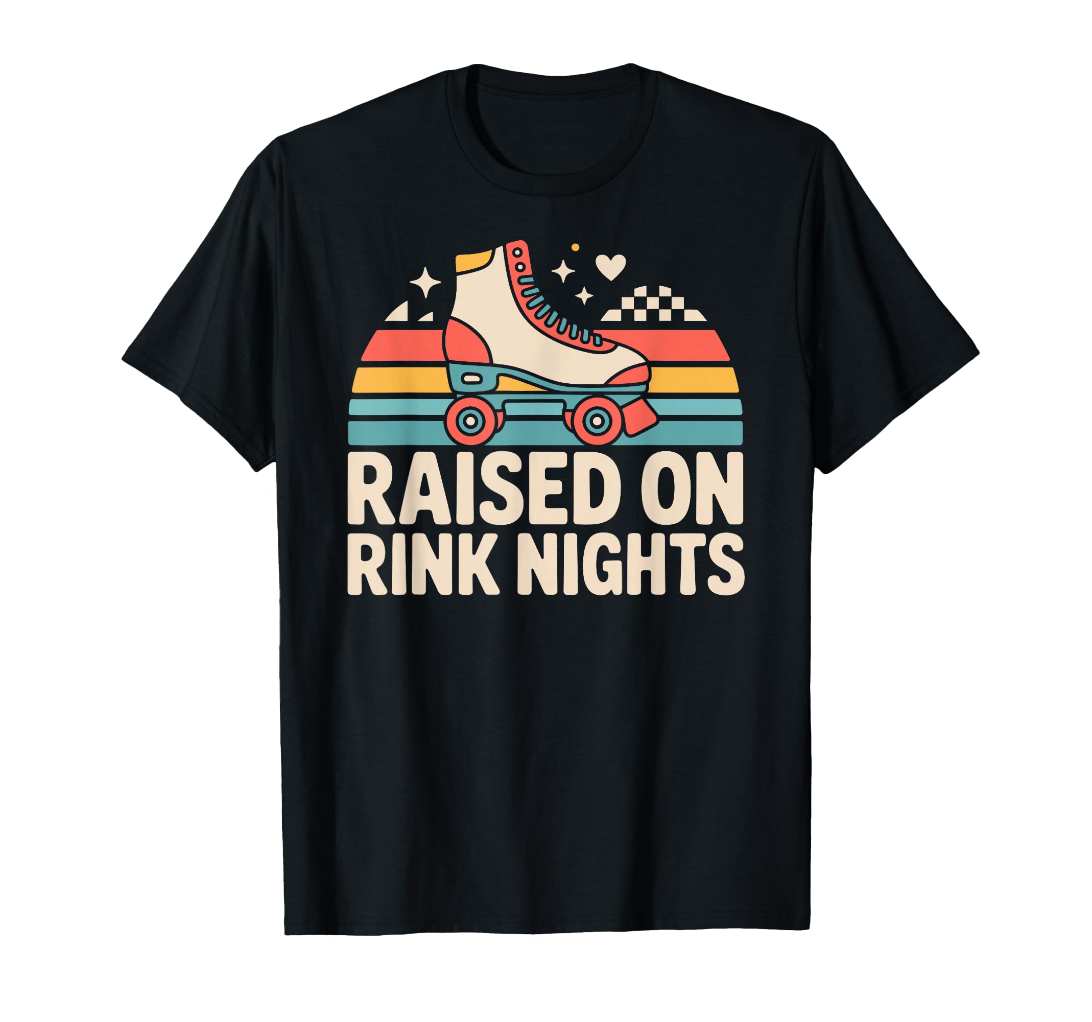 Roller Skating Nostalgia Skaters Fans Hoodie - Custom Art Print for Adults - T-Shirt, Sweatshirt, Hoodie
