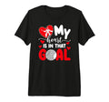 Field Hockey Goalkeeper Aunt Proud Field T-Shirt - Novelty Apparel Unisex - T-Shirt, Sweatshirt, Hoodie