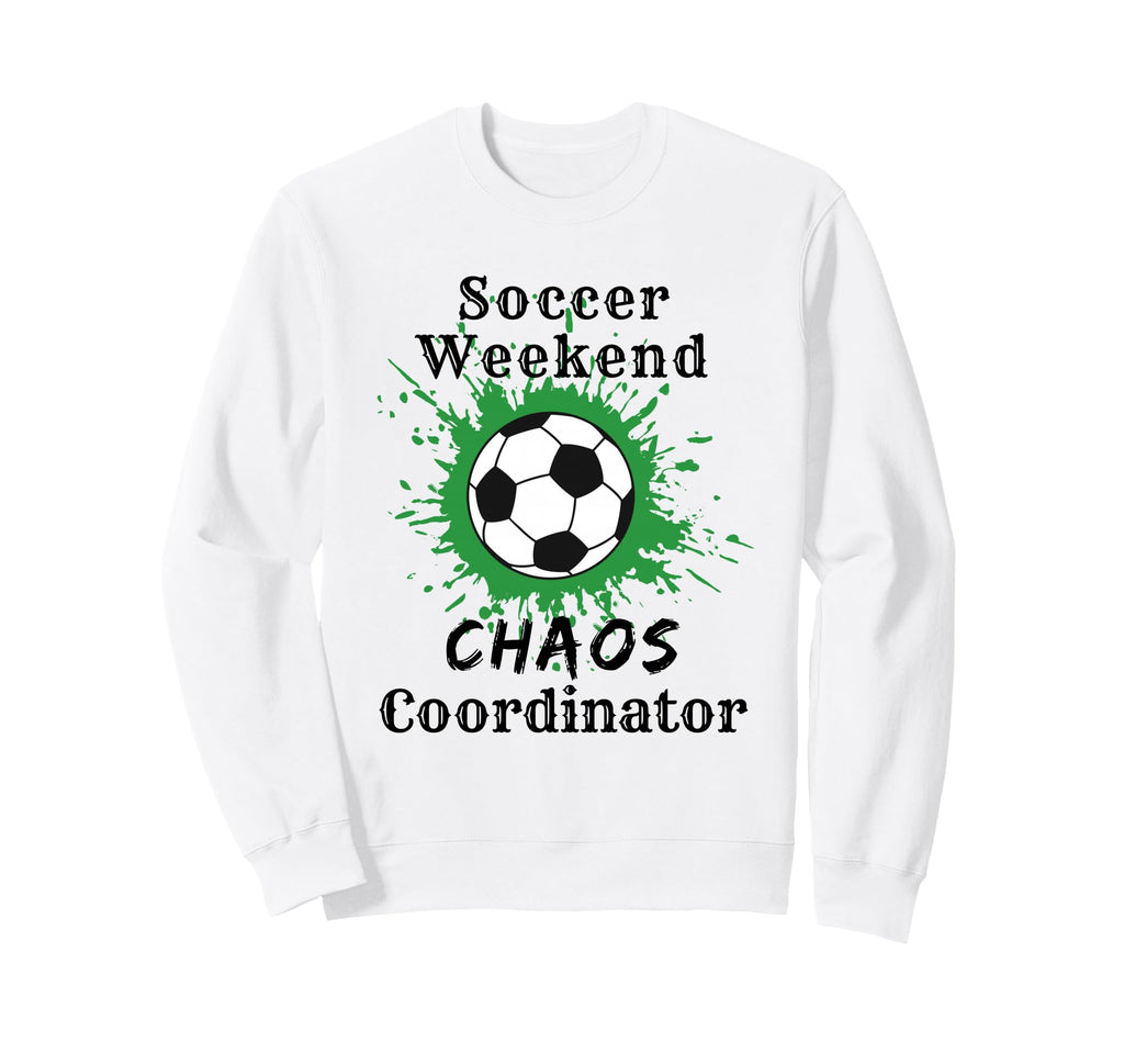 Funny Soccer Mom Dad Soccer Sweatshirt - Minimalist Print Men Women - T-Shirt, Sweatshirt, Hoodie