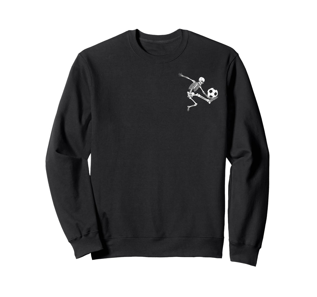 Skeleton Soccer Halloween Lovers Sweatshirt - Streetwear Style for Adults - T-Shirt, Sweatshirt, Hoodie
