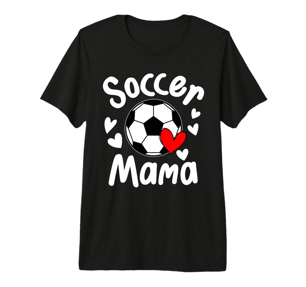 Soccer Mama Matching Daughter Heart T-Shirt - Unique Graphic Men Women - T-Shirt, Sweatshirt, Hoodie