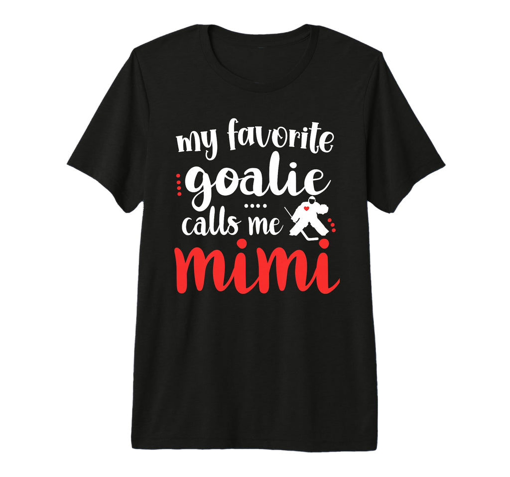 Proud Ice Hockey Goalie Mimi Hockey T-Shirt - Aesthetic Graphic Unisex - T-Shirt, Sweatshirt, Hoodie