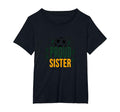 Proud Soccer Sister Sporty Family T-Shirt - Graphic Print Men Women - T-Shirt, Sweatshirt, Hoodie