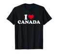 I Love Canada T-Shirt - Casual Everyday Wear Men Women - T-Shirt, Sweatshirt, Hoodie