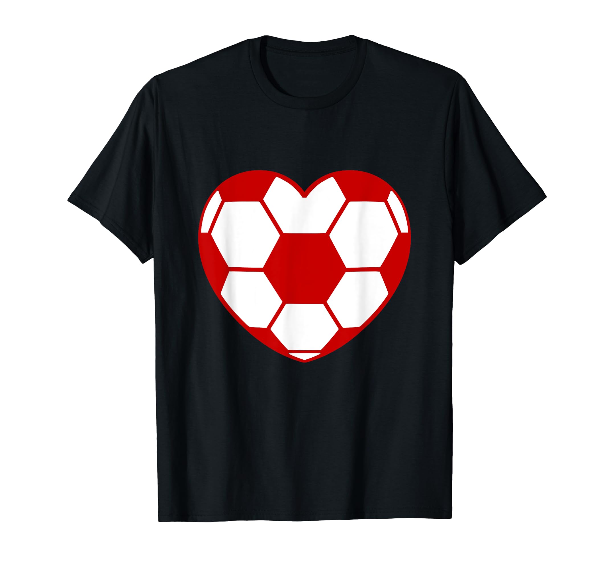 Soccer Heart Sport Player Icon T-Shirt - Unique Graphic Men Women - T-Shirt, Sweatshirt, Hoodie