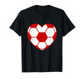 Soccer Heart Sport Player Icon T-Shirt - Novelty Apparel Men Women - T-Shirt, Sweatshirt, Hoodie