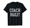 Coach Bradley Custom Football T-Shirt - Casual Everyday Wear Men Women - T-Shirt, Sweatshirt, Hoodie