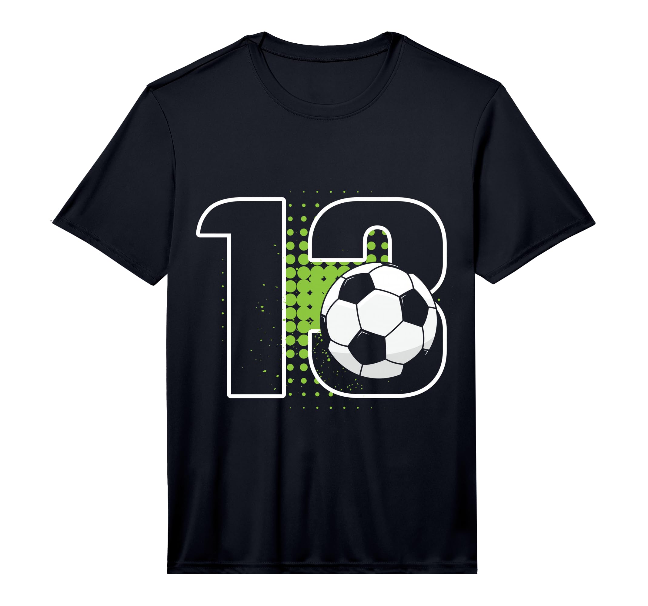 13Th Birthday Soccer Player Football 13 T-Shirt - Novelty Apparel Unisex - T-Shirt, Sweatshirt, Hoodie