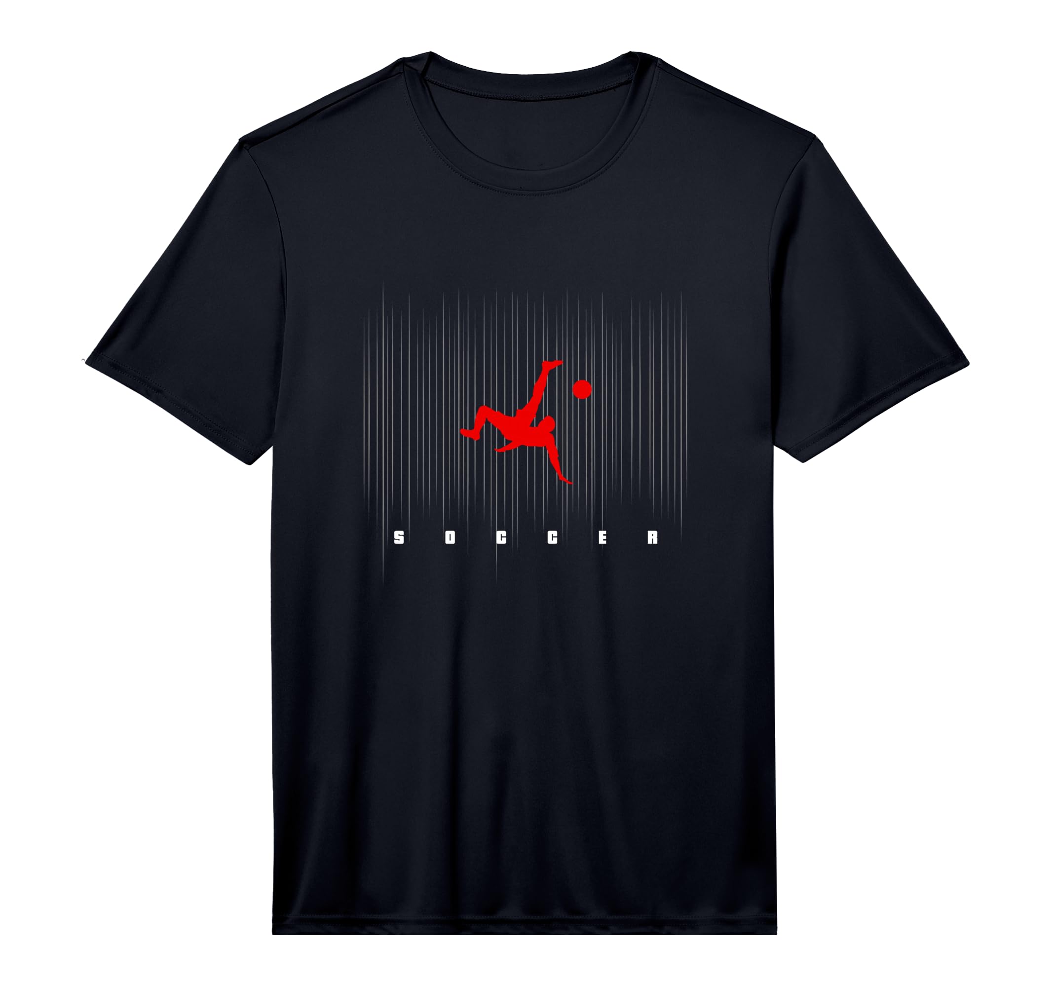 Soccer Logo Motif Soccer Soccer T-Shirt - Minimalist Print for Adults - T-Shirt, Sweatshirt, Hoodie