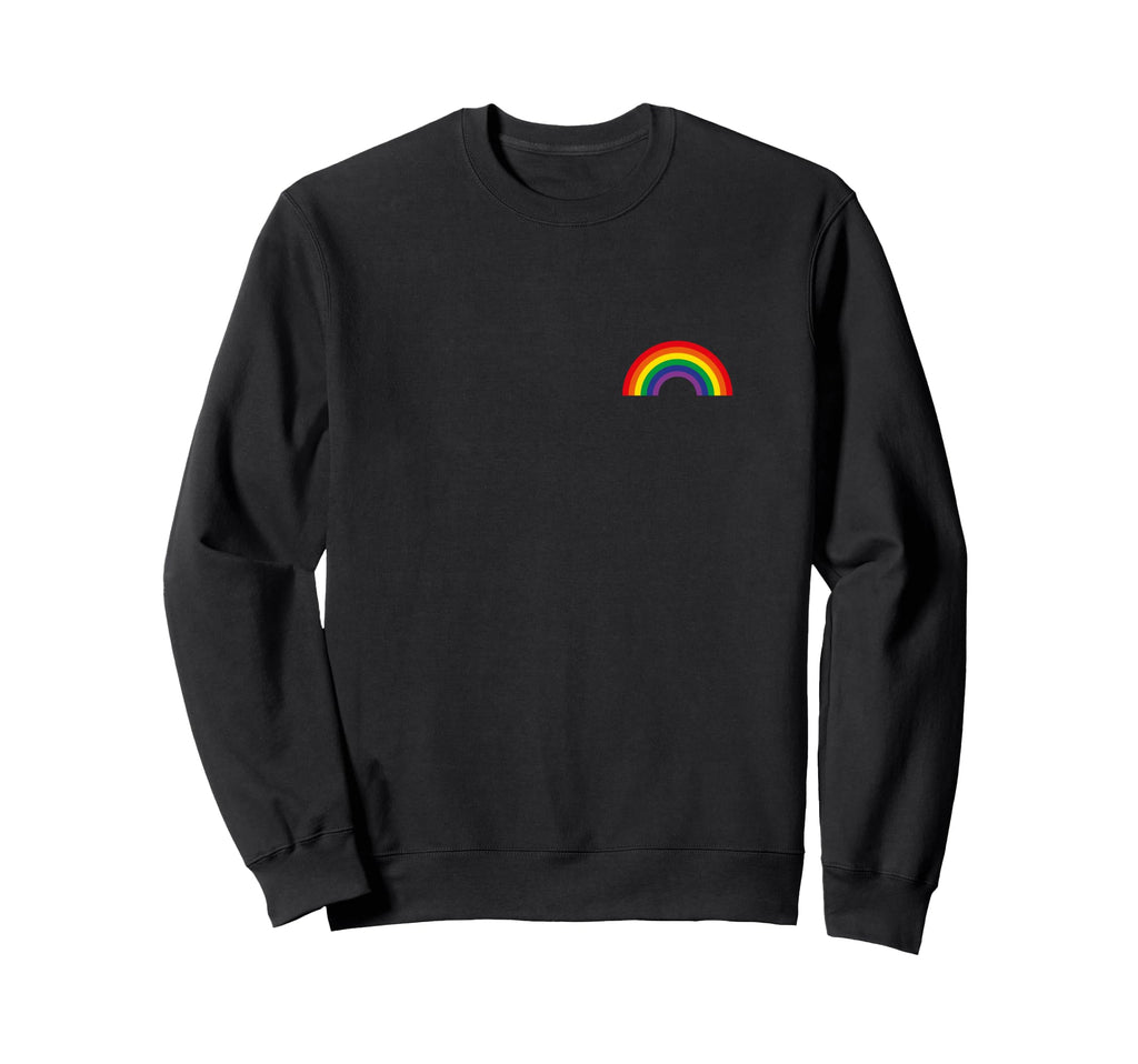 Gay Pride Stuff Rainbow Pocket Lgbt Sweatshirt - Graphic Print for Adults - T-Shirt, Sweatshirt, Hoodie