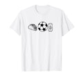 Tacos Soccer Beer Things I Love T-Shirt - Fun Novelty Design Men Women - T-Shirt, Sweatshirt, Hoodie