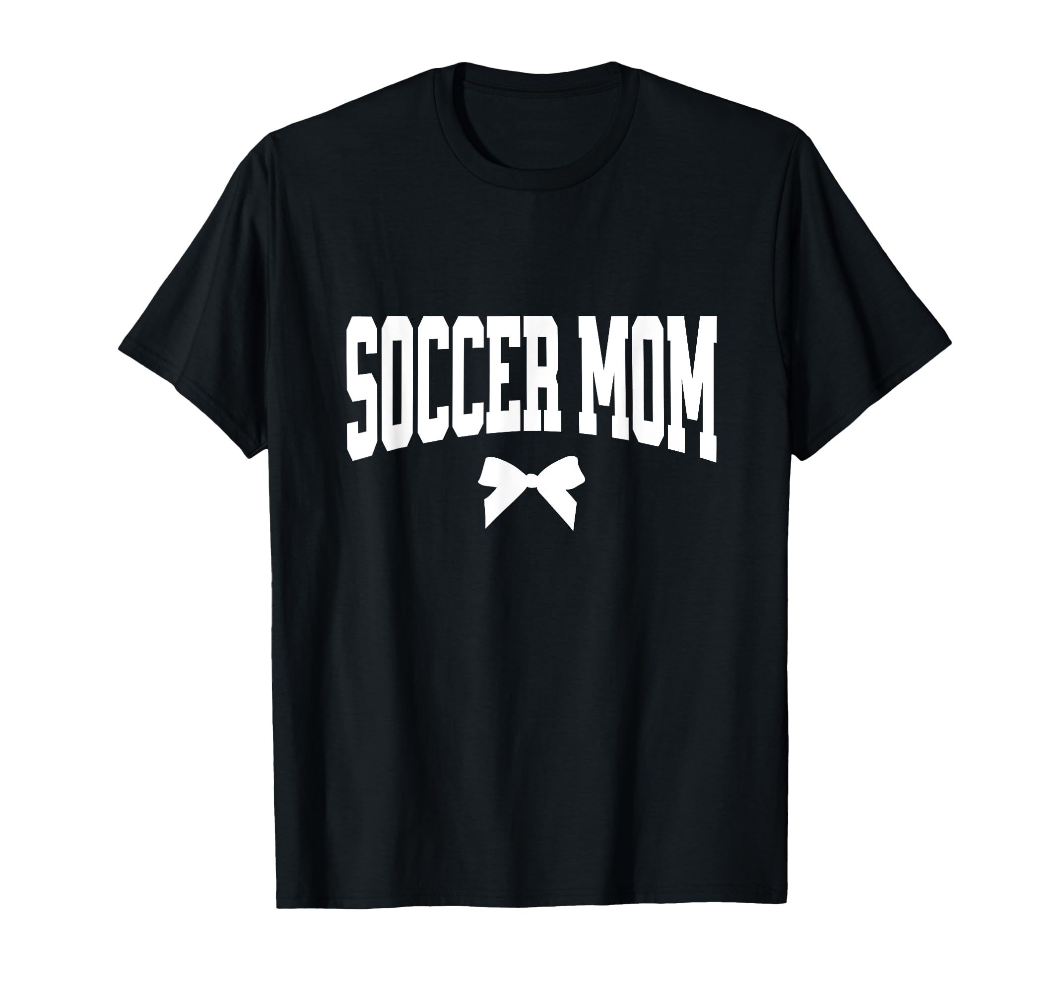 Soccer Mom Bow Soccer Team Mama T-Shirt - Aesthetic Graphic for Adults - T-Shirt, Sweatshirt, Hoodie