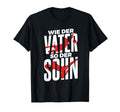 Like Father So Son Football T-Shirt - Casual Everyday Wear for Adults - T-Shirt, Sweatshirt, Hoodie