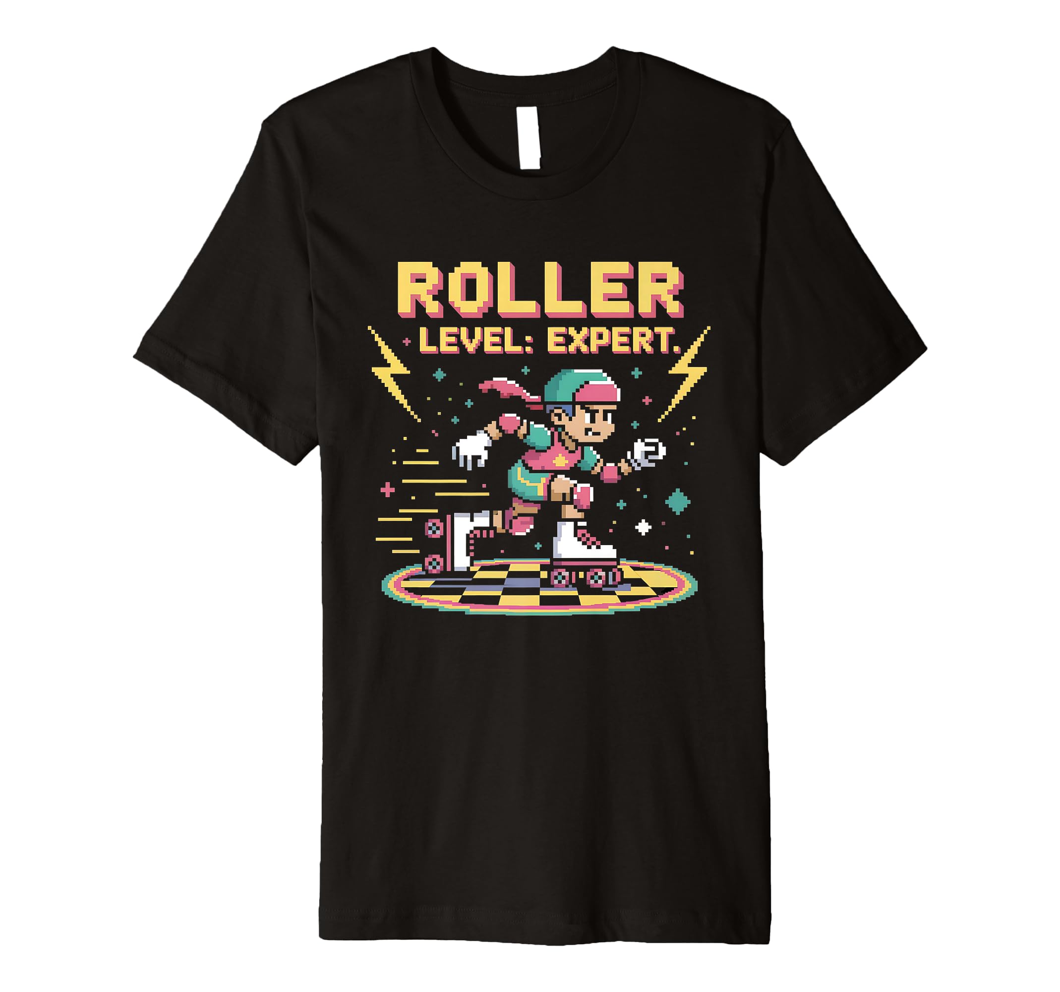 Roller Skate Roller Skating Gaming T-Shirt - Aesthetic Graphic Men Women - T-Shirt, Sweatshirt, Hoodie