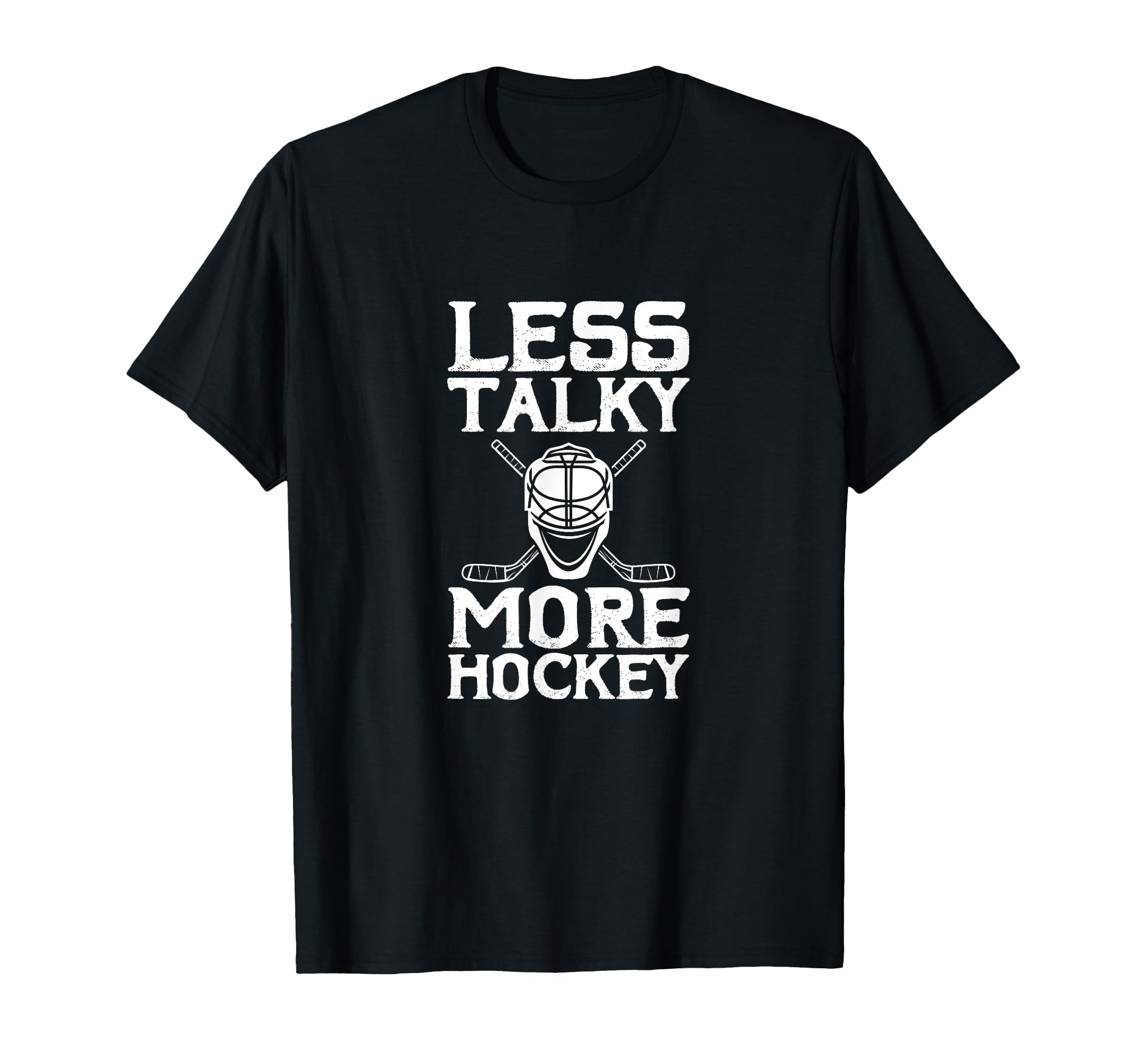 Ice Hockey Player Goalie Goalkeeper Less T-Shirt - Novelty Apparel Unisex - T-Shirt, Sweatshirt, Hoodie