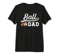 Mens Ball Dad Soccer Football Dad T-Shirt - Custom Art Print Unisex - T-Shirt, Sweatshirt, Hoodie