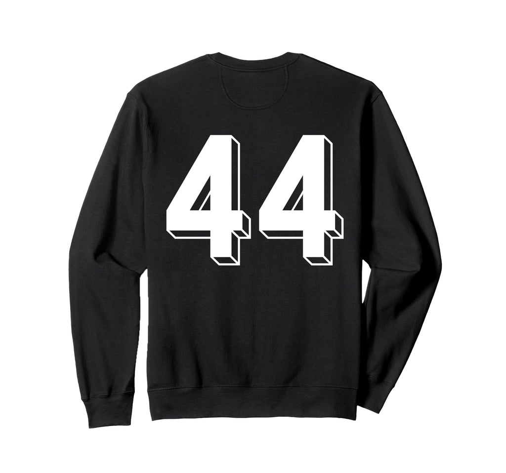 Number 44 Backside 80S 90S Team Sweatshirt - Aesthetic Graphic for Adults - T-Shirt, Sweatshirt, Hoodie