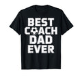 Best Coach Dad Ever Soccer Leadership T-Shirt - Custom Art Print Unisex - T-Shirt, Sweatshirt, Hoodie