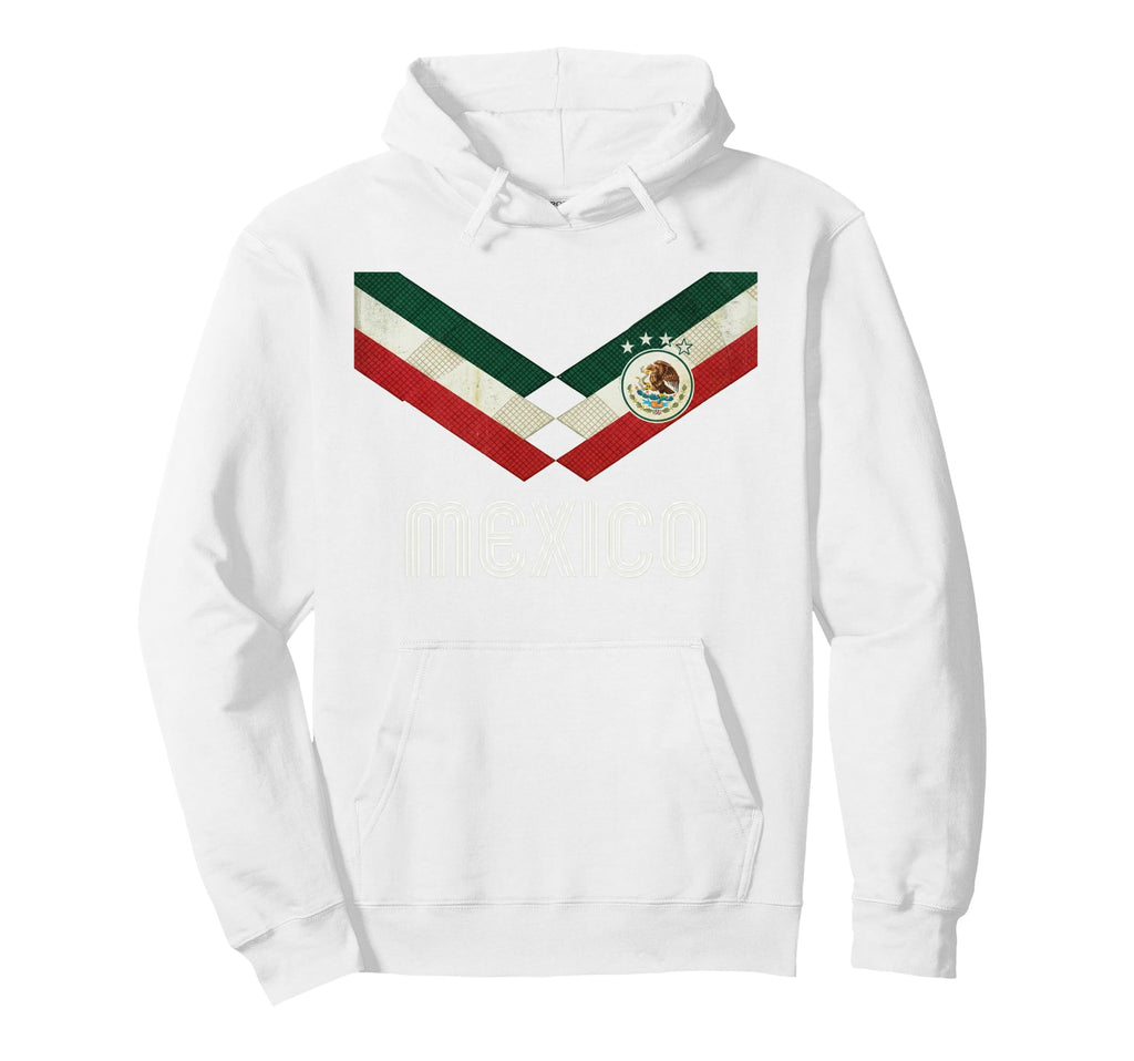 Mexico Flag Mexican Hispanic Pride Hoodie - Casual Everyday Wear Unisex - T-Shirt, Sweatshirt, Hoodie