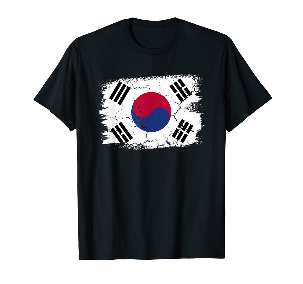 South Korea Flag Patriotic Dna T-Shirt - Fun Novelty Design Men Women - T-Shirt, Sweatshirt, Hoodie