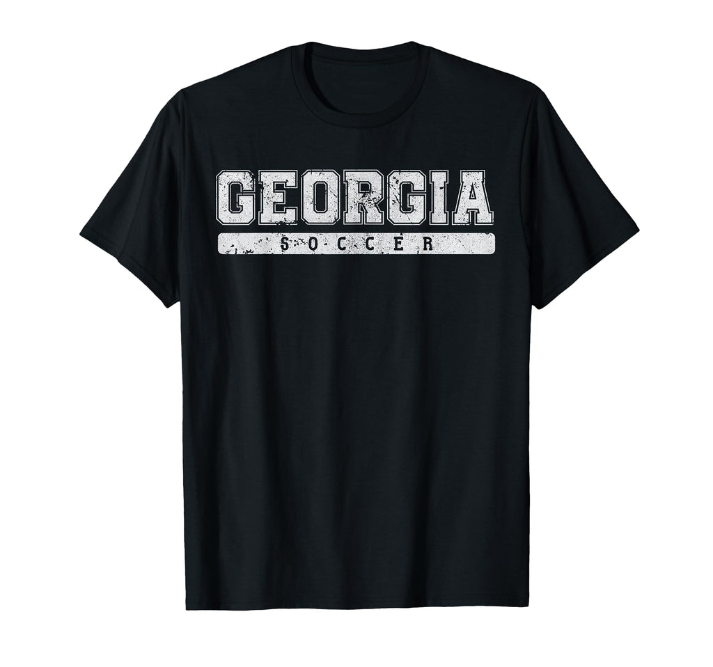 Georgia Soccer Tees Tanks Tops Hoodie - Casual Everyday Wear for Adults - T-Shirt, Sweatshirt, Hoodie