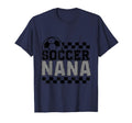 Soccer Nana Checker Checkered T-Shirt - Custom Art Print for Adults - T-Shirt, Sweatshirt, Hoodie