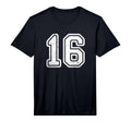Distressed White Plain Number T-Shirt - Aesthetic Graphic for Adults - T-Shirt, Sweatshirt, Hoodie