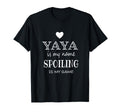 Mothers Day Birthday Gifts Yaya Sweatshirt - Minimalist Print for Adults - T-Shirt, Sweatshirt, Hoodie