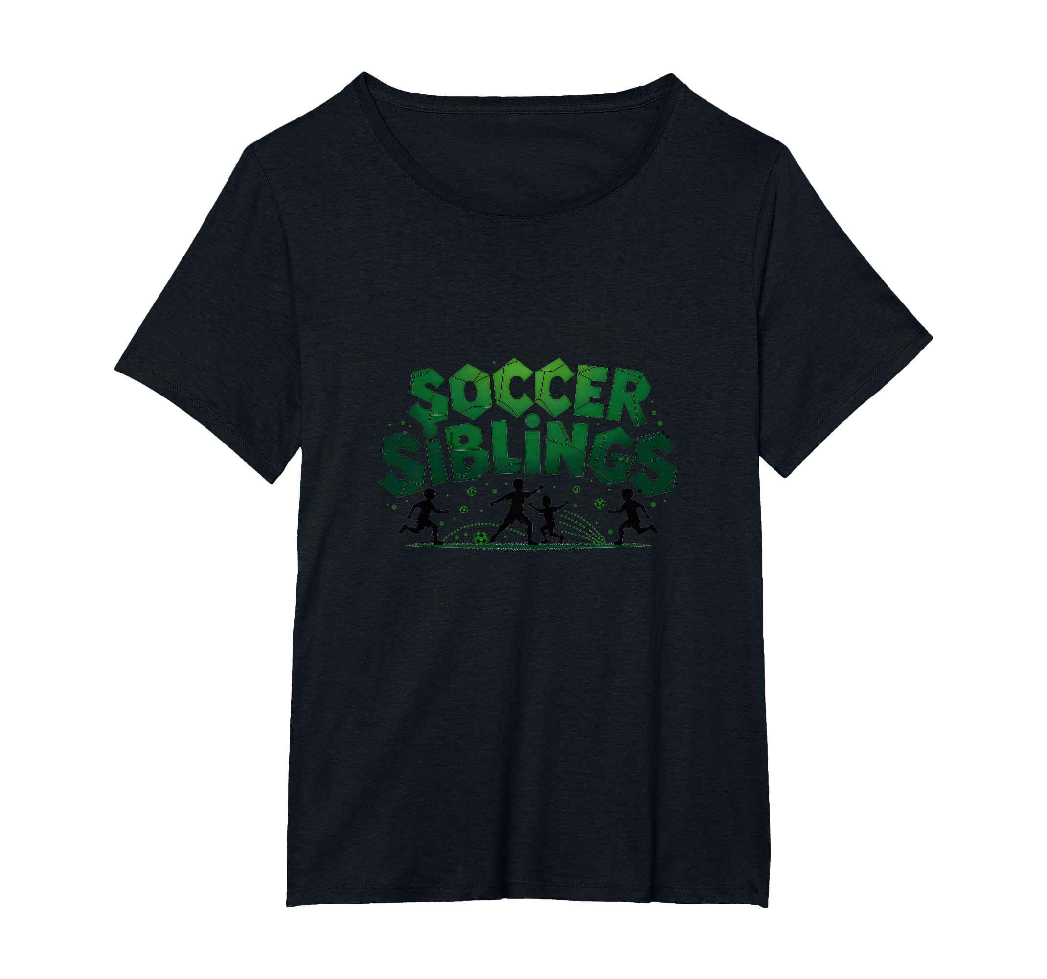 Soccer Siblings Family Teamwork T-Shirt - Novelty Apparel for Adults - T-Shirt, Sweatshirt, Hoodie