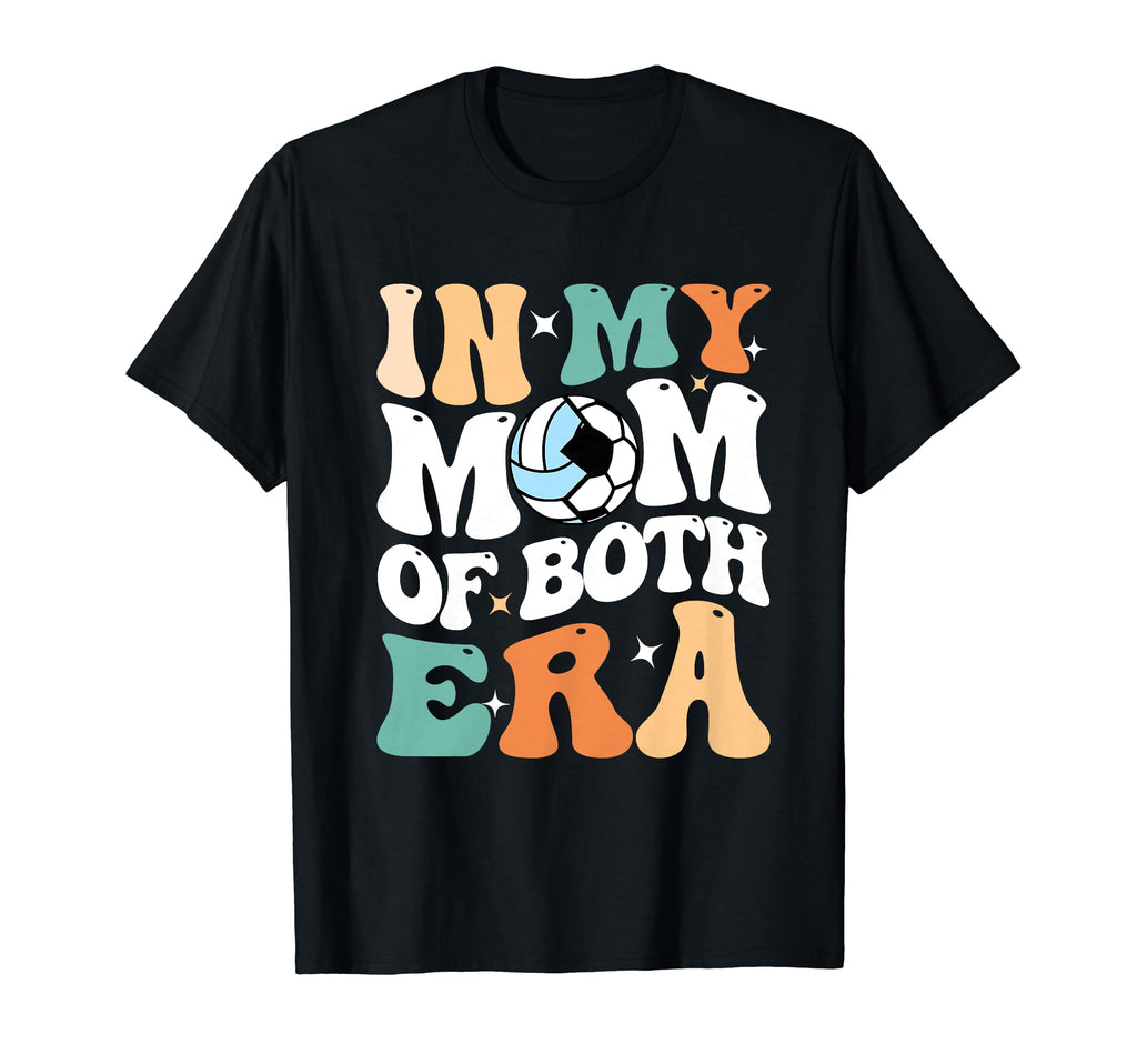 My Mom Both Era Funny Soccer T-Shirt - Custom Art Print for Adults - T-Shirt, Sweatshirt, Hoodie