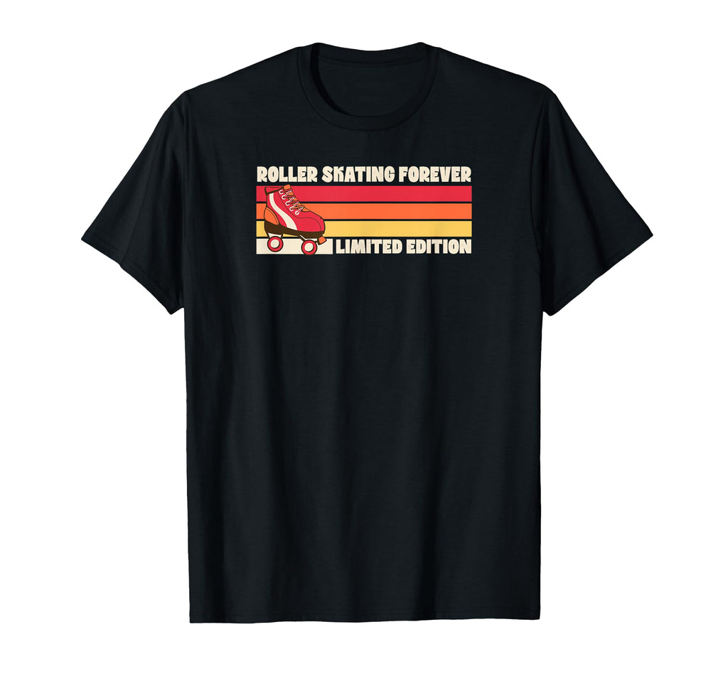 Roller Skating Forever 70S T-Shirt - Minimalist Print Men Women - T-Shirt, Sweatshirt, Hoodie