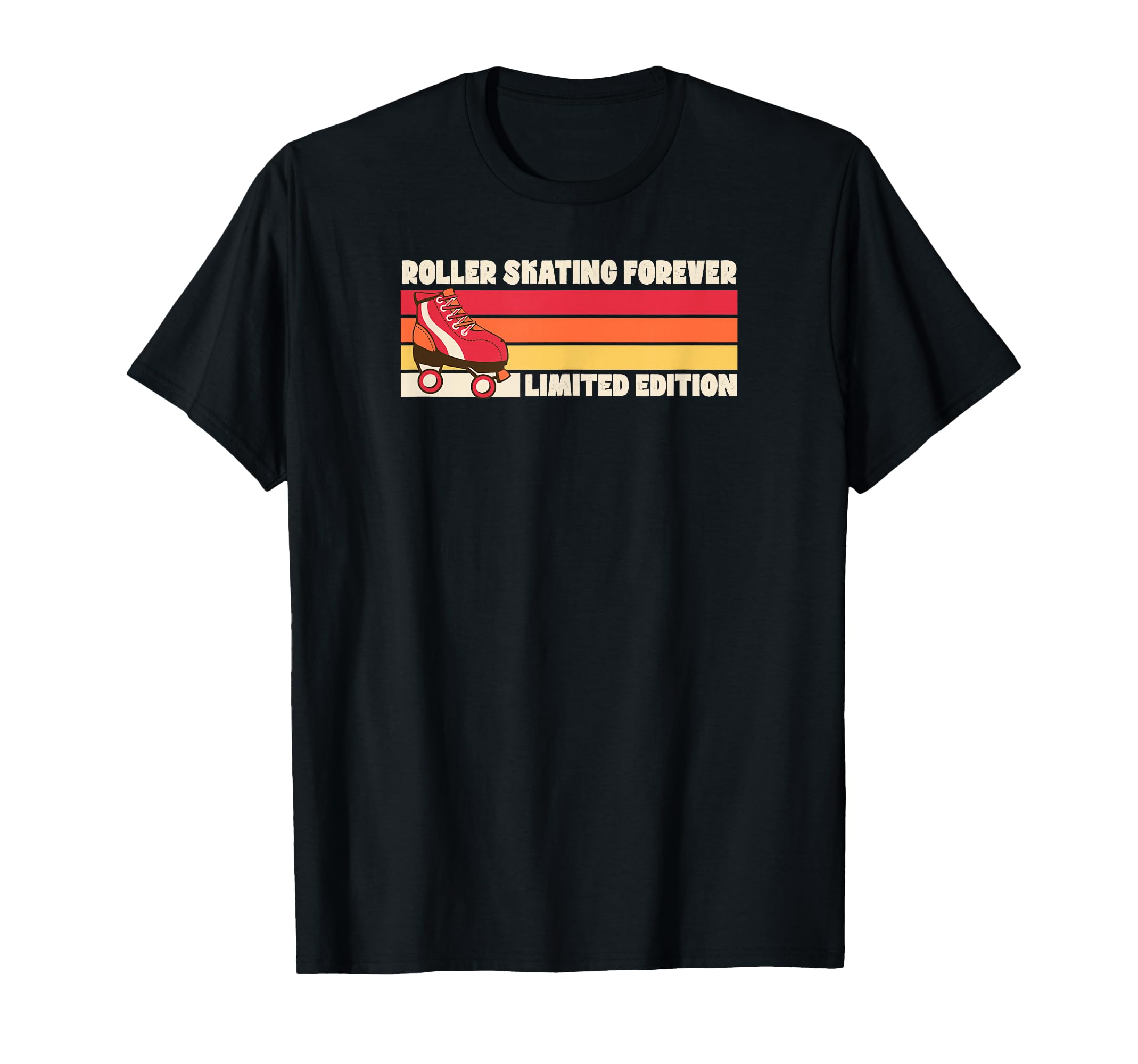 Roller Skating Forever 70S T-Shirt - Minimalist Print Men Women - T-Shirt, Sweatshirt, Hoodie