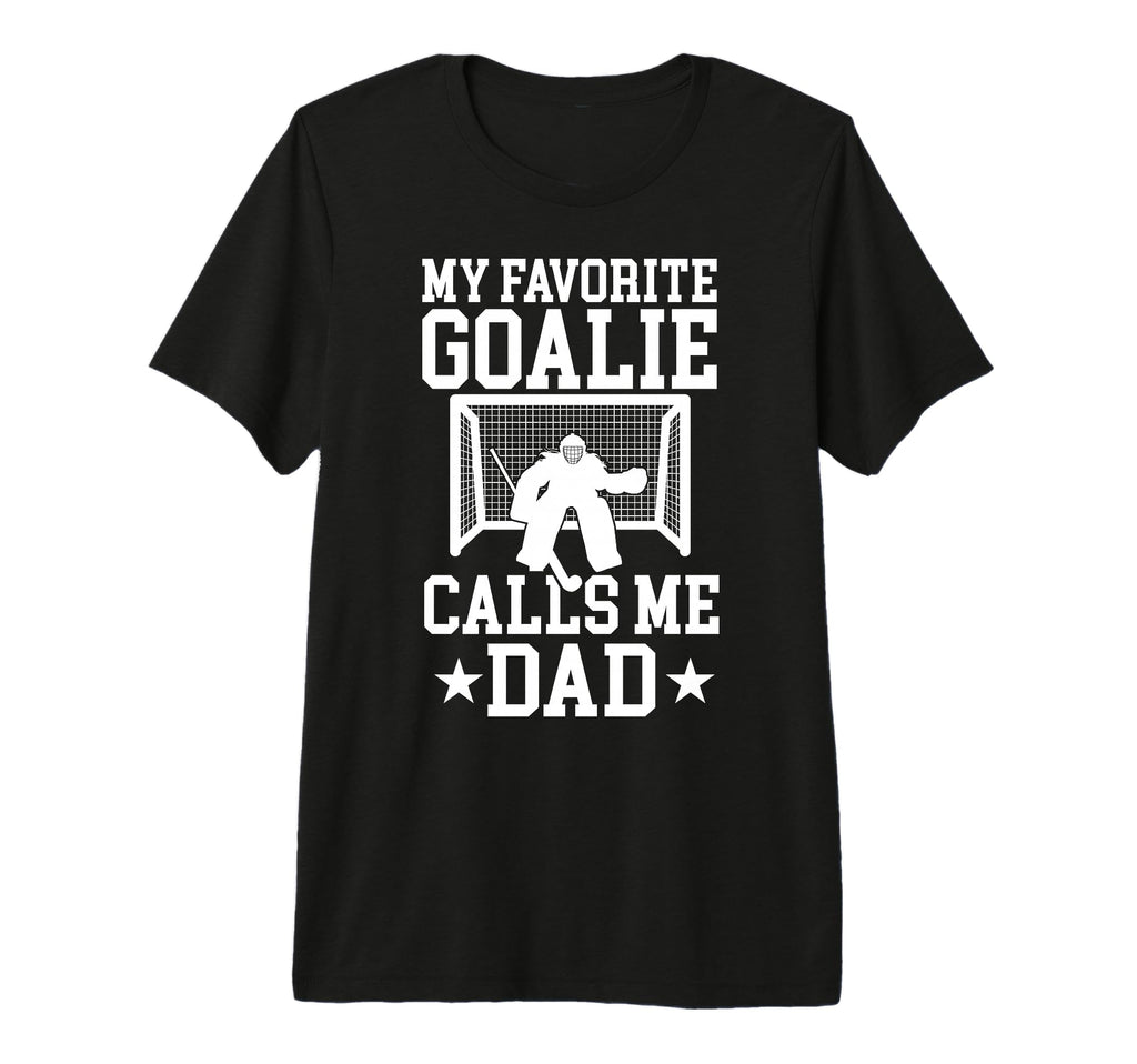Mens Proud Field Hockey Goalie Dad T-Shirt - Aesthetic Graphic Unisex - T-Shirt, Sweatshirt, Hoodie