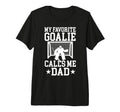 Mens Proud Field Hockey Goalie Dad T-Shirt - Aesthetic Graphic Unisex - T-Shirt, Sweatshirt, Hoodie