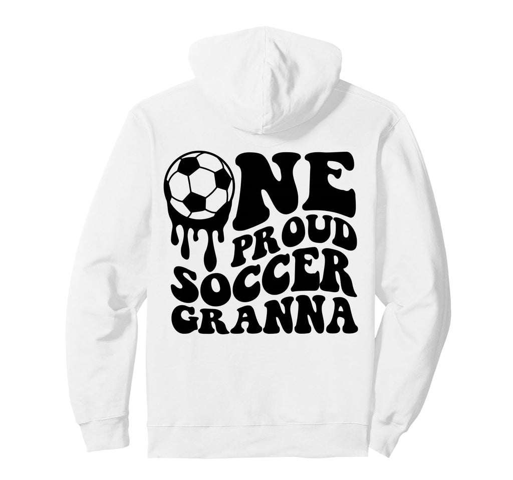 Proud Soccer Granna Soccer Ball Drip Hoodie - Aesthetic Graphic Men Women - T-Shirt, Sweatshirt, Hoodie