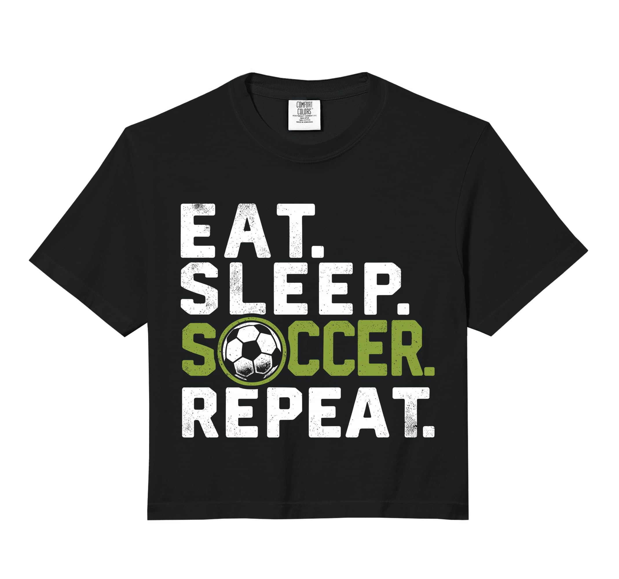 Eat Sleep Soccer Repeat Funny Soccer Hoodie - Streetwear Style Unisex - T-Shirt, Sweatshirt, Hoodie