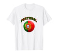 Flag And Colors Portugal Football And T-Shirt - Trendy Graphic for Adults - T-Shirt, Sweatshirt, Hoodie