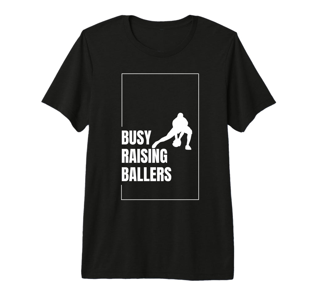 Funny Baseball Quotes Busy Raising Ballers T-Shirt - Unique Graphic Unisex - T-Shirt, Sweatshirt, Hoodie