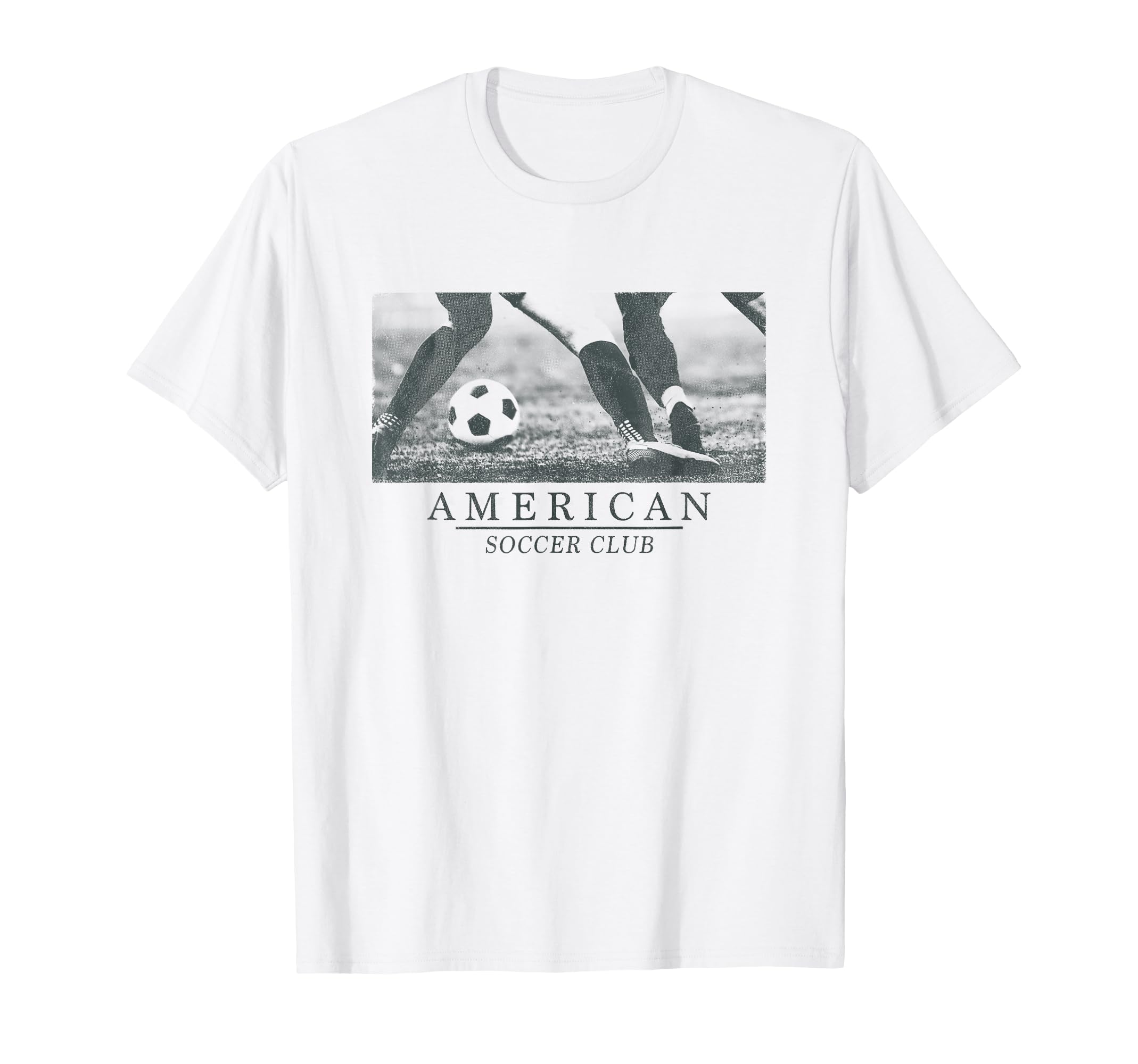 Trendy American Soccer Clun T-Shirt - Minimalist Print Men Women - T-Shirt, Sweatshirt, Hoodie
