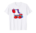 Gamer 8 Bit Roller Skates Video Game T-Shirt - Graphic Print Men Women - T-Shirt, Sweatshirt, Hoodie
