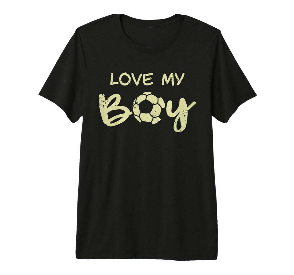 Love My Funny Soccer Mom Tri Blend T-Shirt - Novelty Apparel Unisex - T-Shirt, Sweatshirt, Hoodie