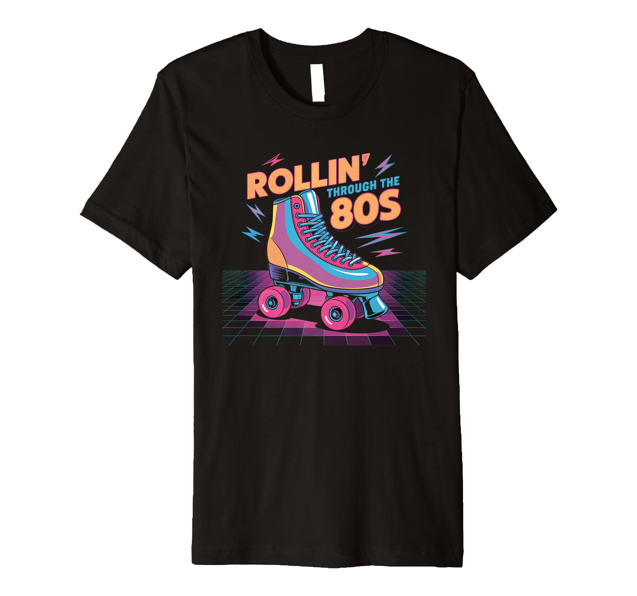 Roller Skate Roller Skating 80S Rolling T-Shirt - Graphic Print Unisex - T-Shirt, Sweatshirt, Hoodie