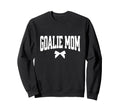 Hockey Goalie Mom Bow Hockey Lacrosse Sweatshirt - Trendy Graphic Unisex - T-Shirt, Sweatshirt, Hoodie