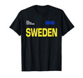 Sweden Outline Soccer T-Shirt | Supporter Shirt - T-Shirt, Sweatshirt, Hoodie