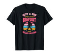Just Who Loves Bigfoot And Roller T-Shirt - Casual Everyday Wear Unisex - T-Shirt, Sweatshirt, Hoodie
